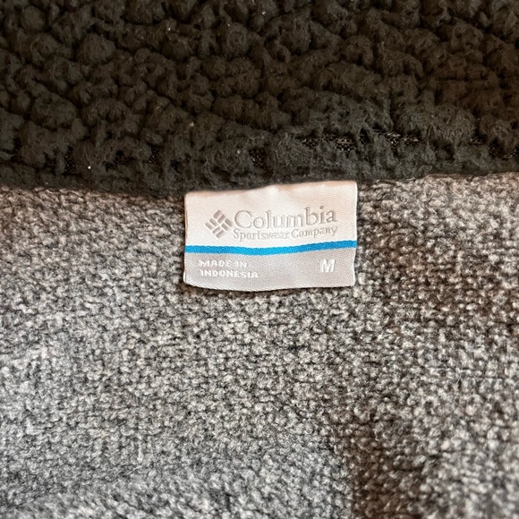 Men’s Columbia Sweater Fleece Half Zip Pullover - Picture 3 of 4